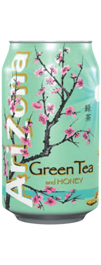 Arizona green tea honey