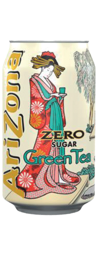 Arizona green tea zero